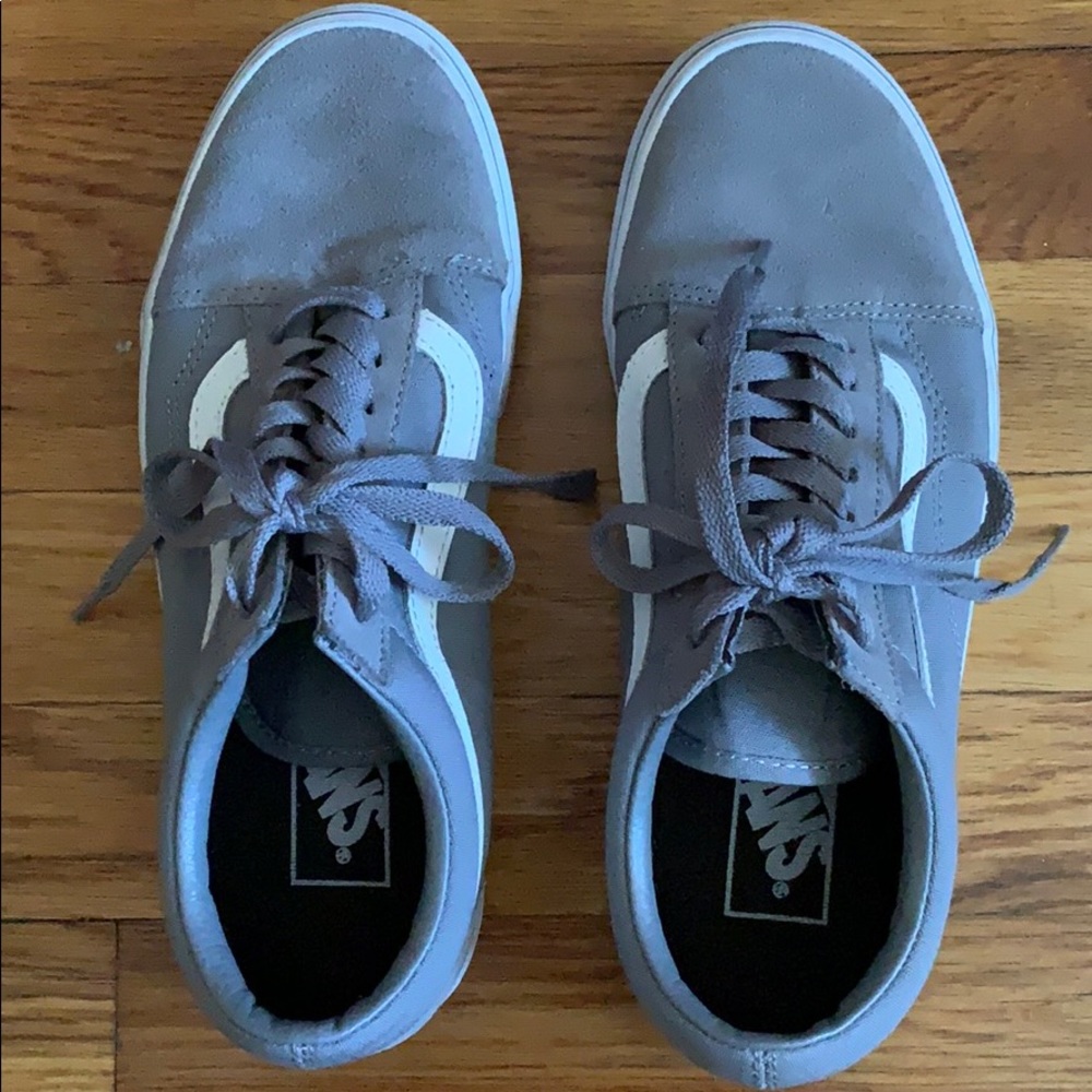 Gray Vans Off The Wall - US Women’s Size 8